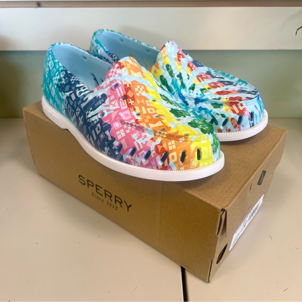 Sperry Top-Sider Unisex Float Pride Boat Shoes Men’s Sz 6 / Women’s sz 7.5